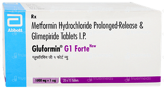 Gluformin G1 Forte New Tablet 15