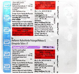 Gluformin G1 Forte New Tablet 15