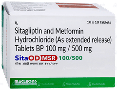 Sita Od Msr 100/500 Tablet 10 Sita Od Msr 100/500 Tablet 10