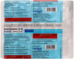 Dapzigard 10 M Forte Tablet 15 Dapzigard 10 M Forte Tablet 15