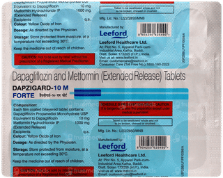 Dapzigard 10 M Forte Tablet 15
