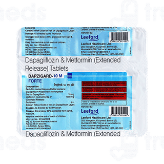 Dapzigard 10 M Forte Tablet 15