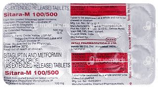 Sitara M 100/500 MG Tablet Er 10