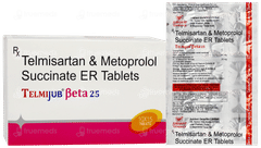 Telmijub Beta 25 Tablet 15