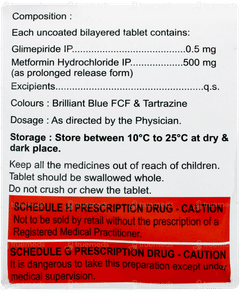 Apriglim M 0.5 Tablet Pr 15 Apriglim M 0.5 Tablet Pr 15