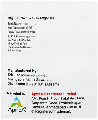 Apriglim M 0.5 Tablet Pr 15