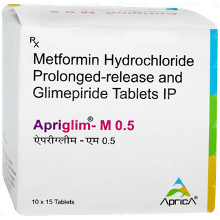 Apriglim M 0.5 Tablet Pr 15