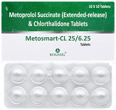 Metosmart Cl 25/6.25 Tablet 10