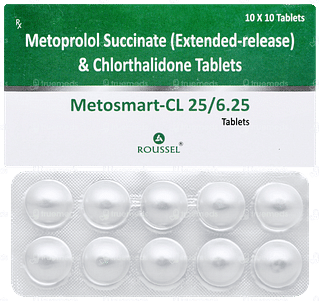 Metosmart Cl 25/6.25 Tablet 10