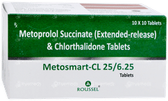 Metosmart Cl 25/6.25 Tablet 10