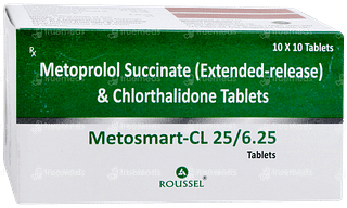 Metosmart Cl 25/6.25 Tablet 10