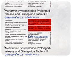 Glimisave M 0.5 Tablet Pr 15 Glimisave M 0.5 Tablet Pr 15