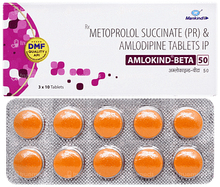 Amlokind Beta 50 Tablet 10