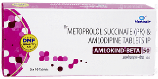 Amlokind Beta 50 Tablet 10