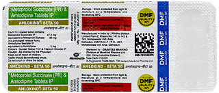 Amlokind Beta 50 Tablet 10