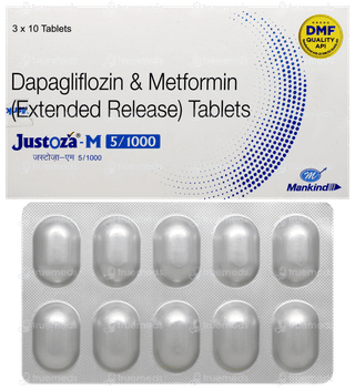 Justoza M 5/1000 Tablet 10