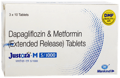 Justoza M 5/1000 Tablet 10 Justoza M 5/1000 Tablet 10