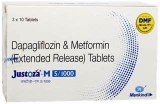 Justoza M 5/1000 Tablet 10