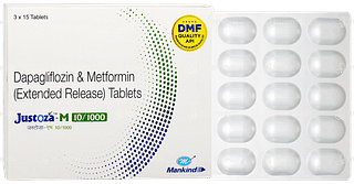 Justoza M 10/1000 Tablet 15
