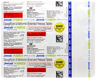 Justoza M 10/1000 Tablet 15