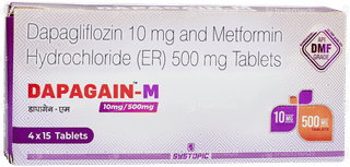 Dapagain M 10mg/500mg Tablet 15
