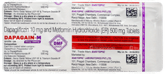 Dapagain M 10mg/500mg Tablet 15 Dapagain M 10mg/500mg Tablet 15