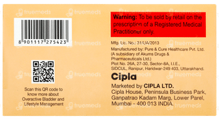Vesibeta S 25 Tablet 10