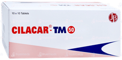 Cilacar Tm 50 Tablet 10 Cilacar Tm 50 Tablet 10
