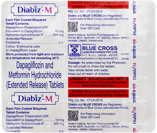 Diabiz M Tablet 15