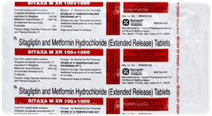Sitaxa M Xr 100+1000 Tablet 10