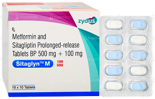 Sitaglyn M 100/500 Tablet 10