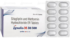 Ignalis M 50/500 Tablet 10