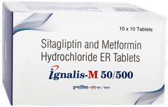 Ignalis M 50/500 Tablet 10 Ignalis M 50/500 Tablet 10