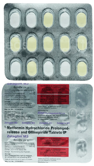Zetaglim M3 Tablet 15