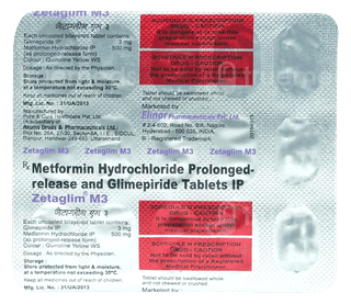 Zetaglim M3 Tablet 15