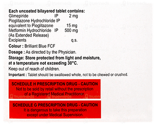 Prichek Gmp 2 Tablet 15