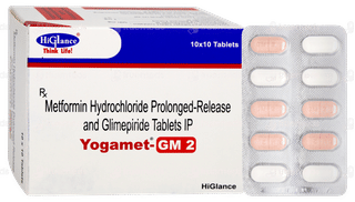 Yogamet GM 2 Tablet 10