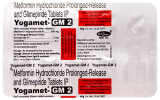 Yogamet GM 2 Tablet 10