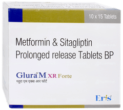 Glura M Xr Forte Tablet 15 Glura M Xr Forte Tablet 15