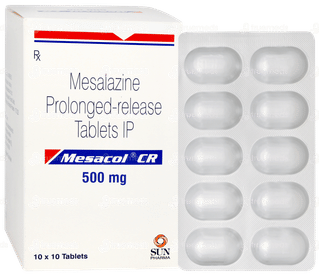 Mesacol Cr 500mg Tablet 10