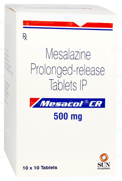 Mesacol Cr 500mg Tablet 10