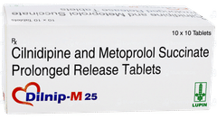 Dilnip M 25 Tablet 10