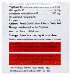 Voglicare MG 3 Tablet Er 15