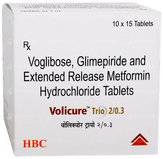 Volicure Trio 2/0.3 Tablet 15