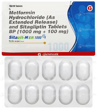 Sitazit M Er 1000 Tablet 10