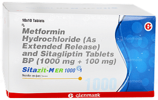 Sitazit M Er 1000 Tablet 10