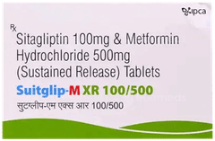 Suitglip M Xr 100/500 Tablet Sr 10
