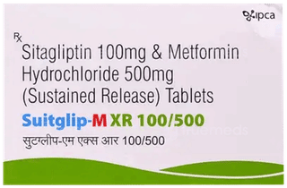 Suitglip M Xr 100/500 Tablet Sr 10