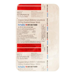 Suitglip M Xr 50/1000 Tablet 10