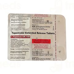 Tapenax Er 100 Tablet 15